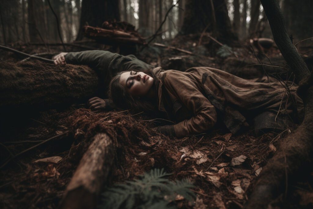 People are dying in the forest