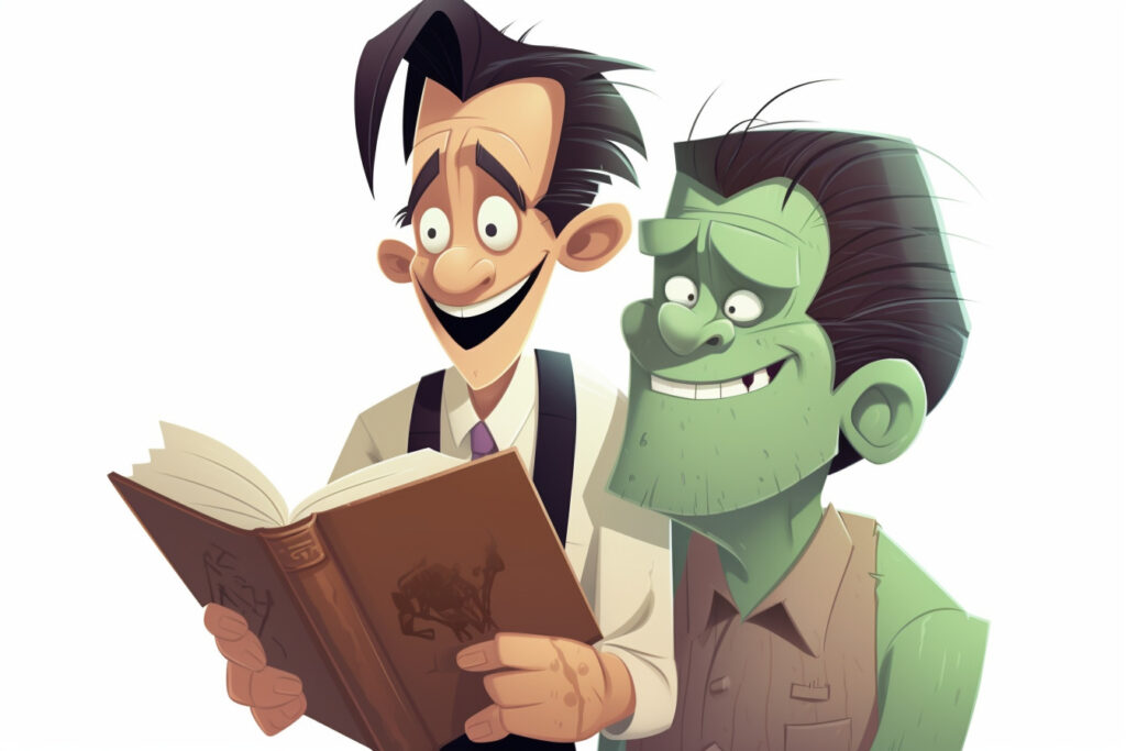 Fiction Writer and Frankenstein